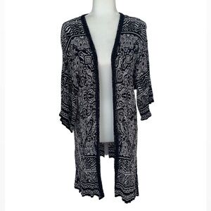 Bila Open Front Cover Up Blouse Shirt